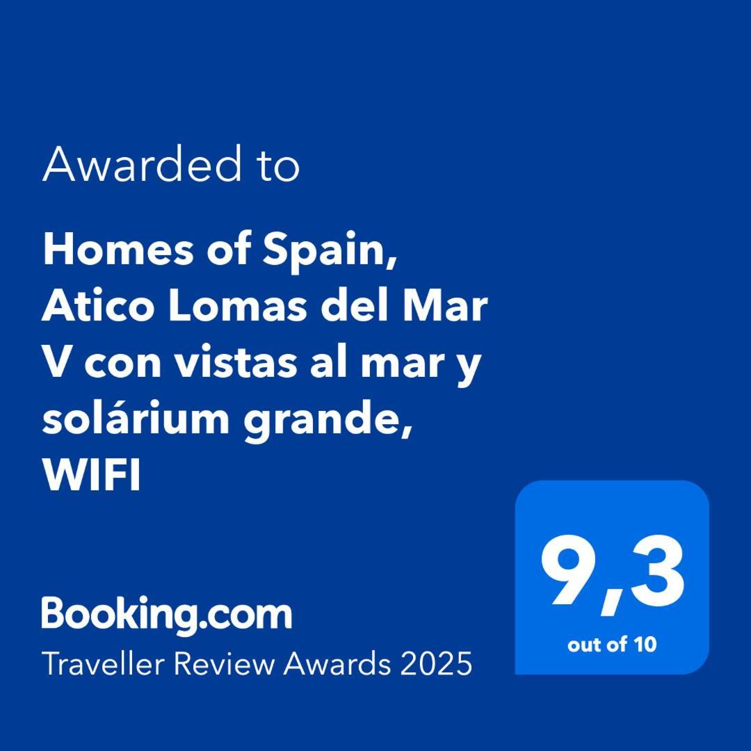 Homes Of Spain, Atico Lomas Del Mar V Con Vistas Al Mar Y Solarium Grande, Wifi Playas de Vera Luaran gambar